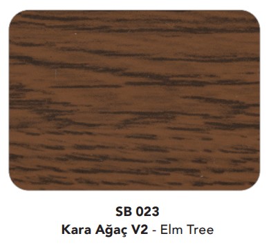 Asaş Signbond 1250*3200*4mm 2525 Kara Ağaç V2 Kompozit Panel